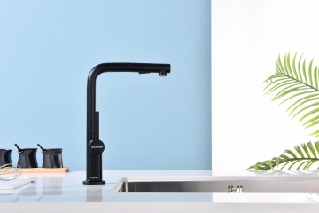 Смеситель для кухни NEO, антрацит, Ne214419-AN, Paulmark