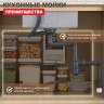 Мойка - профессиональная ручная работа Raglo, графит