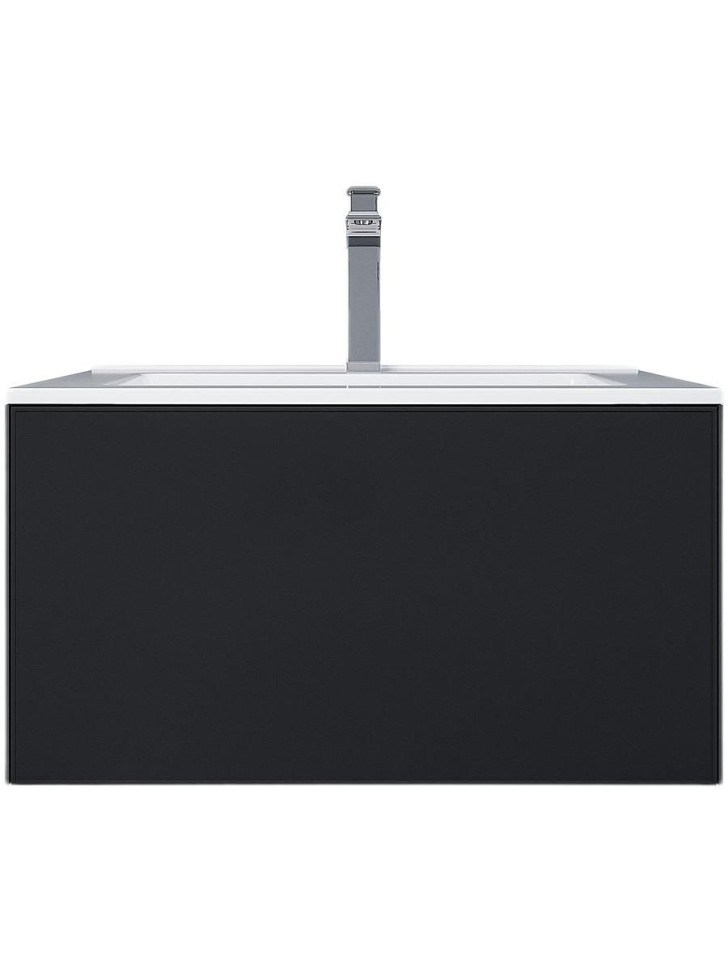Тумба под раковину 65 см, Uperwood Parma Premium, черная