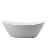 Ванна акриловая Vincea VBT-203, 1800*850*650, цвет белый, щелевой перелив