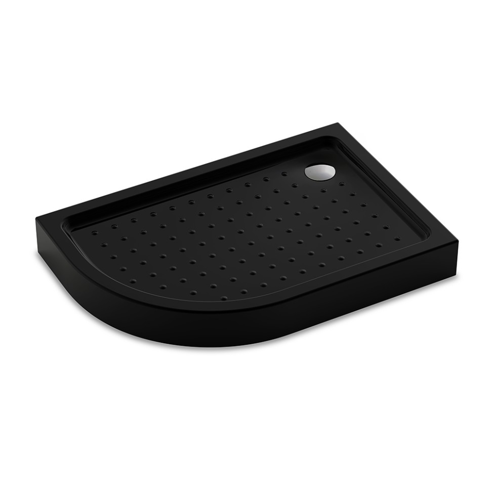 Душевой поддон Veconi Tezeo acrylic TZ-55RB, 1200x900x150, акрил, черный