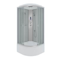 Душевая кабина Niagara Classic NG-2307-14P (80х80х215) высокий поддон(40см),стекло матовое,4 места