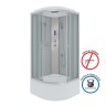 Душевая кабина Niagara Classic NG-2307-14P (80х80х215) высокий поддон(40см),стекло матовое,4 места