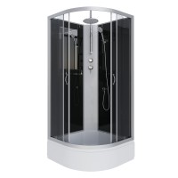 Душевая кабина Niagara Classic NG-3502-14BKT (100х100х210) средний поддон(26см),стекло тонированное,4 места
