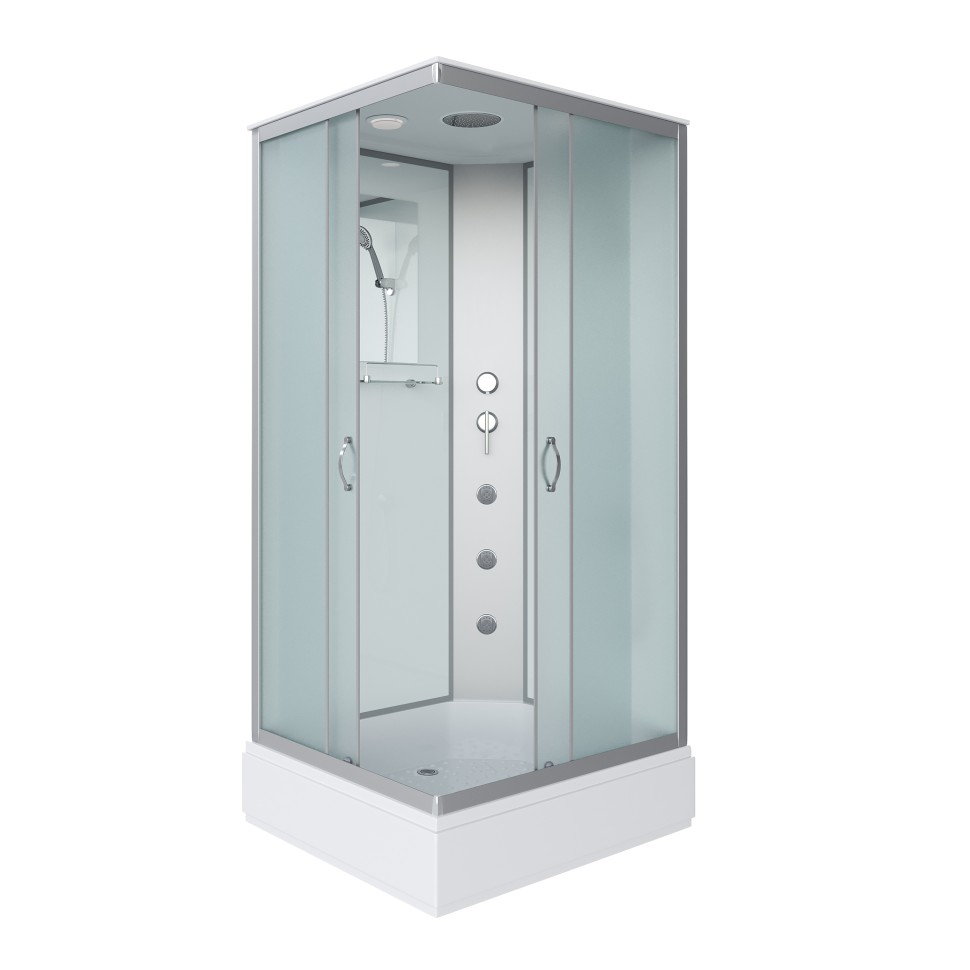 Душевая кабина Niagara Classic NG-33984-14QG (90х80х215) средний поддон(26см),стекло матовое,4 места