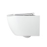 Унитаз подвесной Globo VT1-74T Tornado, цвет белый, ультратонкое soft-close сиденье
