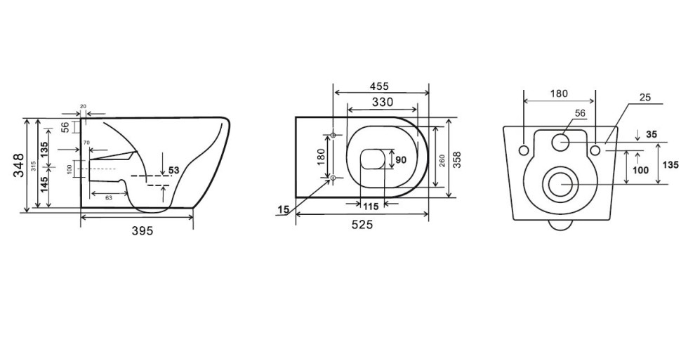 Унитаз подвесной Globo VT1-74T Tornado, цвет белый, ультратонкое soft-close сиденье
