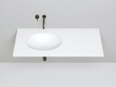 Раковина встраиваемая MAREA 11 550х400х135 S-Stone Матовое