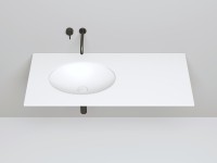 Раковина встраиваемая MAREA 11 550х400х135 S-Stone Матовое