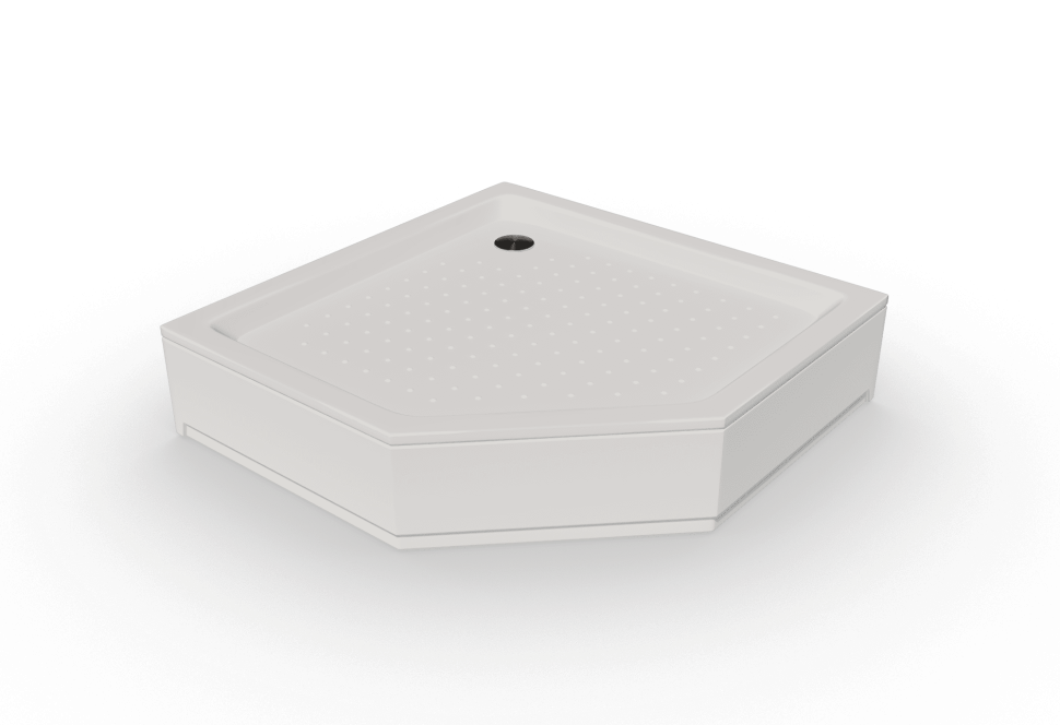 Душевой поддон трапеция RGW LUX/TN-TR 1000x1000