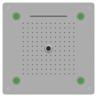 Верхний многофункциональный душ RGW SP-73