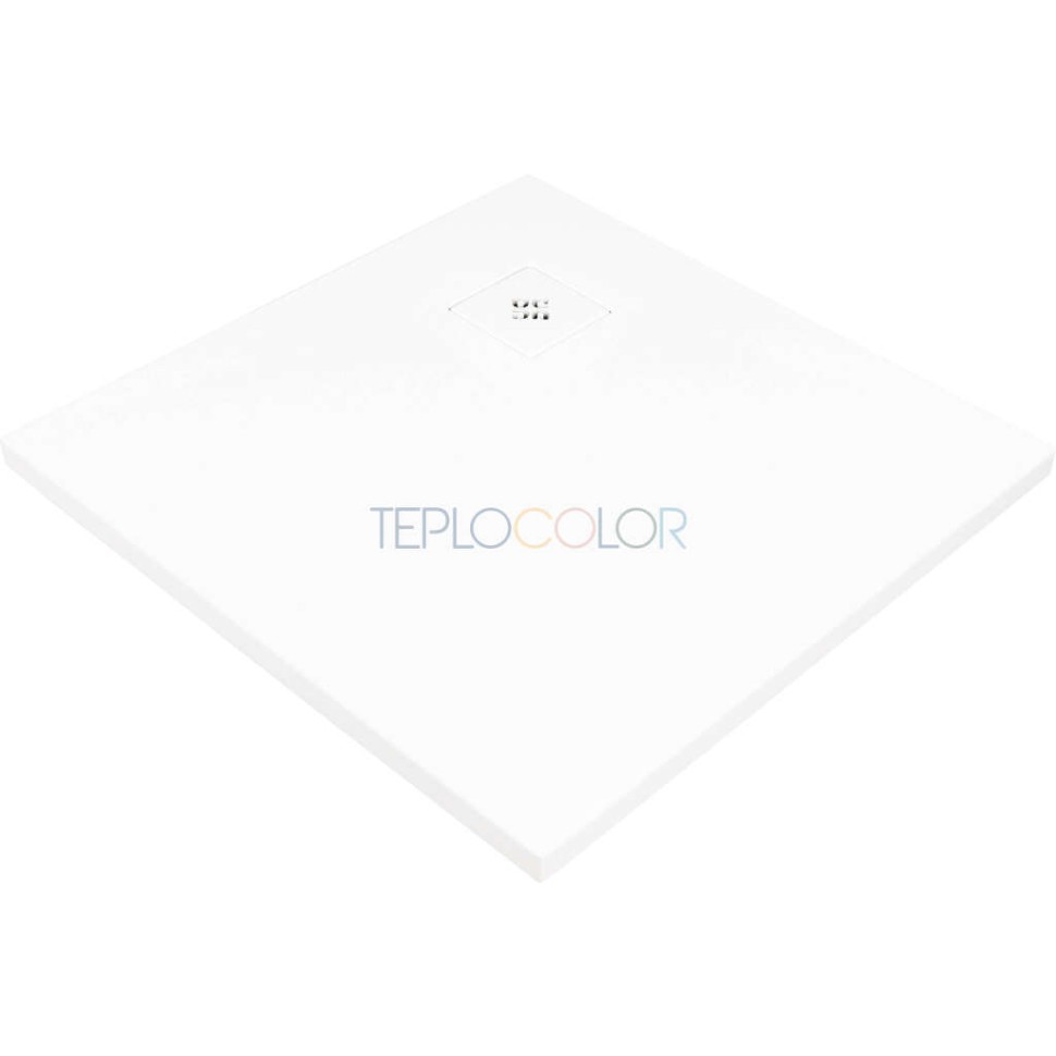 Акриловый душевой поддон, квадратный, 90x90 см