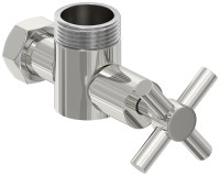 Вентиль угловой крест (G 1&quot; НР х G 3/4&quot; НГ)