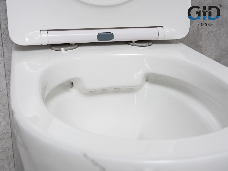 Унитаз подвесной Gid Ws2198 (СС) 62228Y под камень глянцевый 49x36x35.5