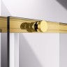 Душевая дверь Slim-N VDS-4SN140CLG, 1400, брашированное золото, стекло прозрачное