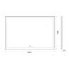 Зеркало BelBagno SPC-GRT-1200-800-LED-TCH-WARM
