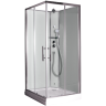 Timo Premium ILMA 101 душевая кабина с крышей, хамам и стульчиком 100*100*222