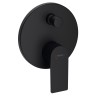 Смеситель для ванны Hansgrohe Rebris E (внешняя часть), 72468670 черный матовый