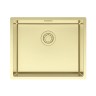 Мойка LASSAN 54 UNI, нерж. сталь, LA54-LG, светлое золото, 540х440мм, Paulmark