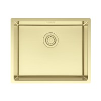 Мойка LASSAN 54 UNI, нерж. сталь, LA54-LG, светлое золото, 540х440мм, Paulmark