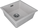 Мойка LUMI 45UNI, IT-GRANIT, LU45-BE, бежевый, 455х460, Paulmark