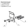 Крепление поддона к стене K-001 (2 шт)