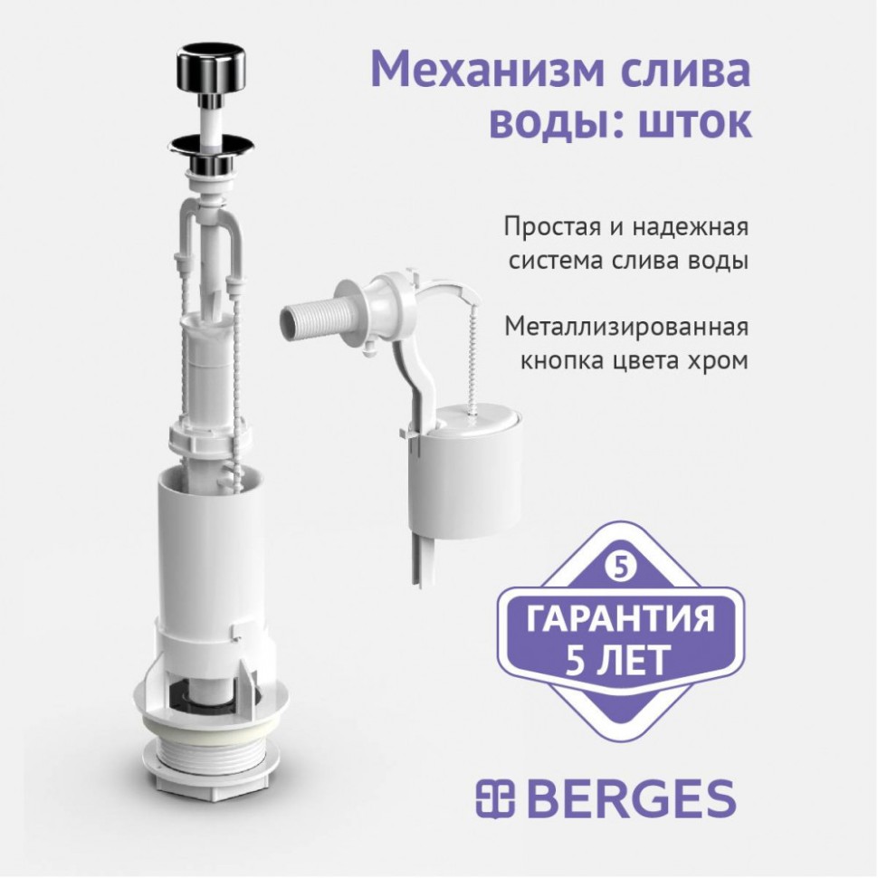 Комплект арматуры BERGES Eko 02 