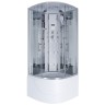 Душевая кабина Niagara Ultra NG-708-01 (90х90х220) высокий поддон(48см),стекло прозрачное с рисунком,4 места