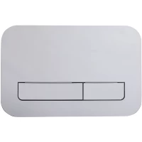Кнопка смыва Veconi FLUSH V12, хром глянец