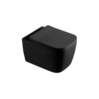 Унитаз подвесной Gid Tr2140Bm 62255Y черный матовый 51x35x37.5