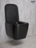 Унитаз подвесной Gid Tr2140Bm 62255Y черный матовый 51x35x37.5