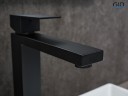 Смеситель высокий для раковины Gid Anchel SS979-BM-D SS979BMD черный матовый
