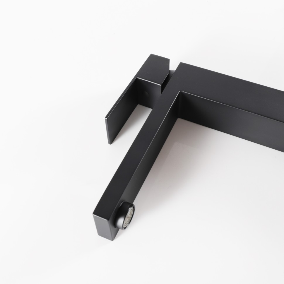 Смеситель высокий для раковины Gid Anchel SS979-BM-D SS979BMD черный матовый