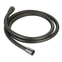 AQM1502GM Шланг душевой, ПВХ, 1500 мм, с латунными коническими гайками и защитой от перекручивания, металл