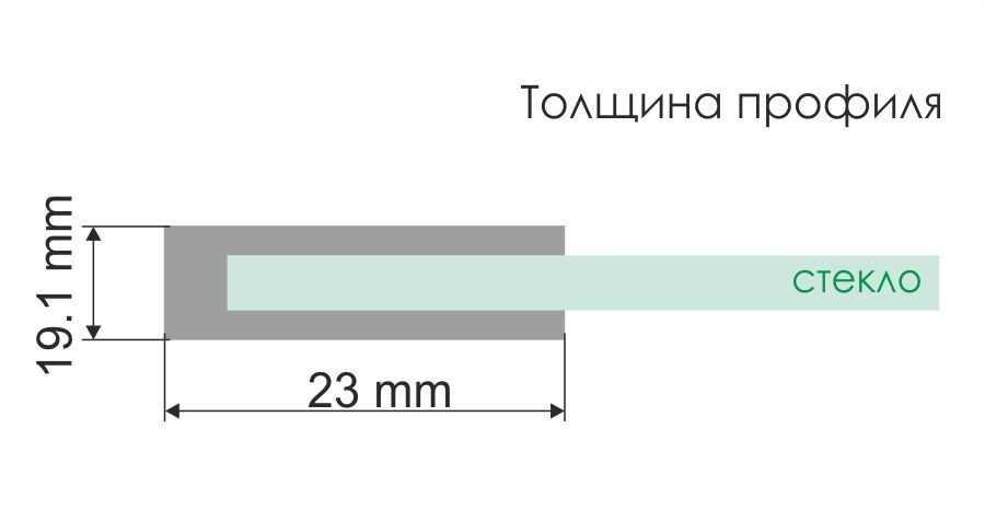 Эльба (Elbe) 74P10 Душевой уголок  