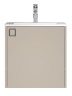 Тумба с раковиной в ванную Uperwood Aurora 50 см, бежевый матовый