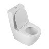 Чаша напольного унитаза с сиденьем BelBagno SFERA-R BB2141CPR/SC