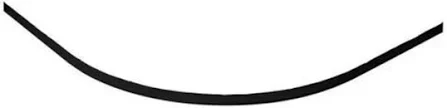 Экран для поддона из искусственного мрамора CEZARES TRAY-AS-R-90-100-SCR-NERO