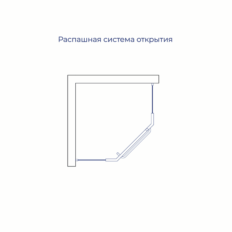 Душевой уголок RGW PA-081B 1000x1000  