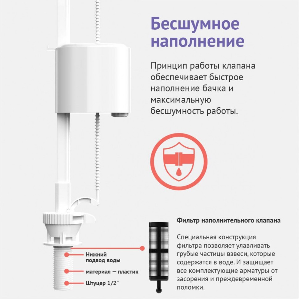 Комплект арматуры BERGES Eko 11