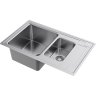 Кухонная мойка Omoikiri Mizu 78-2-IN нерж. сталь/нержавеющая сталь