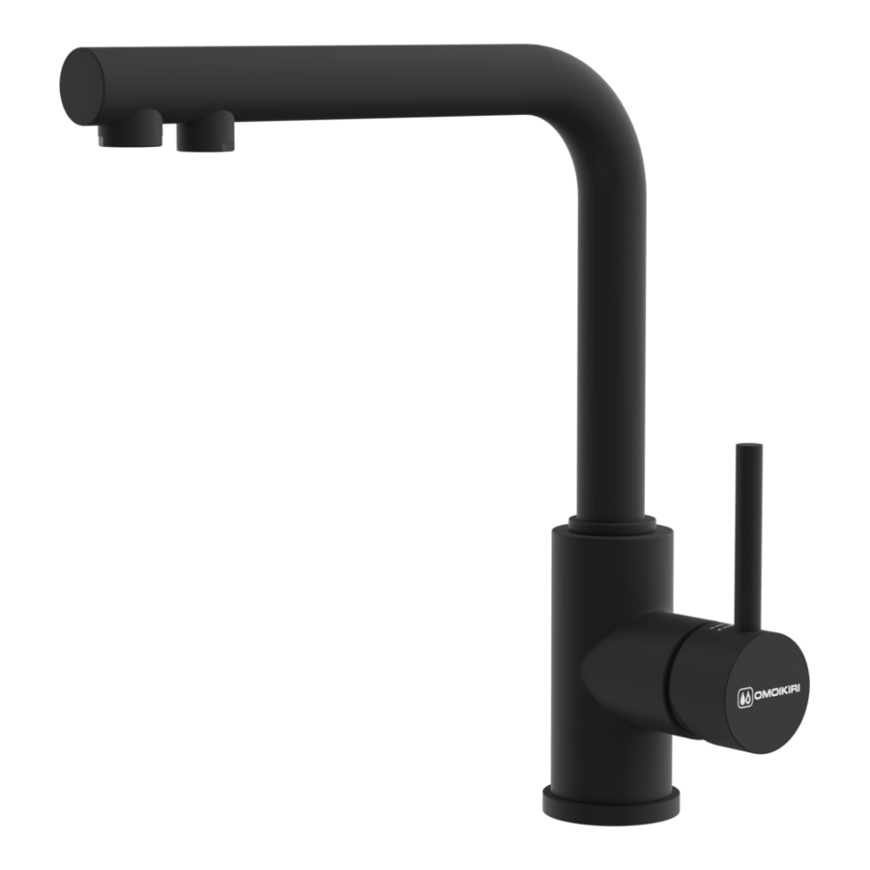 Смеситель для кухни Omoikiri Nakagawa 2 Plus-GB латунь/графит