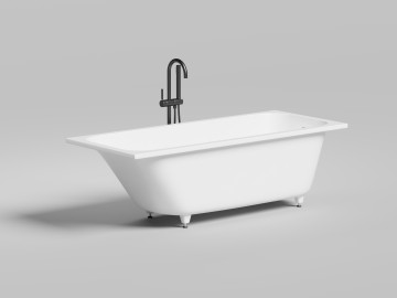 Ванна встраиваемая ORLANDA KIT 170x70 покраска по RAL полностью S-Sense Глянцевое