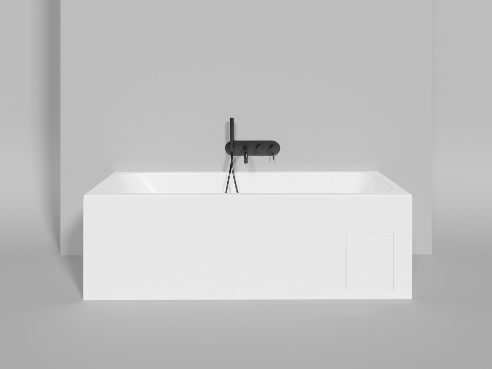 Ванна встраиваемая ORLANDA KIT 170x70 покраска по RAL полностью S-Sense Глянцевое