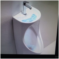 Писсуар подвесной Ceramalux X573S цвет белый глянец