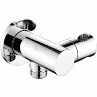 Кронштеин для подключения шланга, круглые, с держателем для лейки