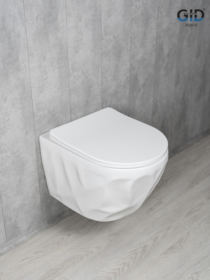 Унитаз подвесной Tornado Gid Tr2196TFX 62263Y белый 49x35.5x34