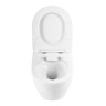 Унитаз подвесной безободковый с сиденьем BelBagno LOTO BB070CHR/SC