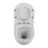 Унитаз подвесной безободковый с сиденьем BelBagno UNO 2.0 BB7306CHR/SC