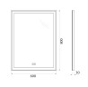 Зеркало BelBagno SPC-GRT-600-800-LED-TCH-WARM